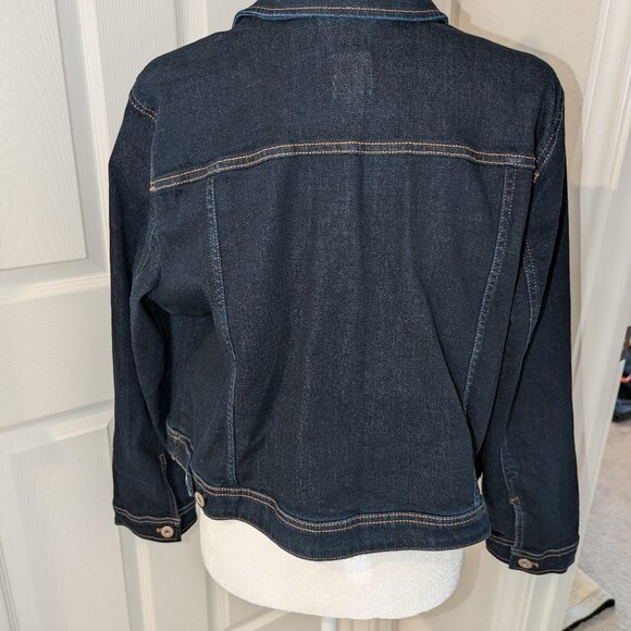 J.Jill Denim Jacket Petite - Picture 6 of 8
